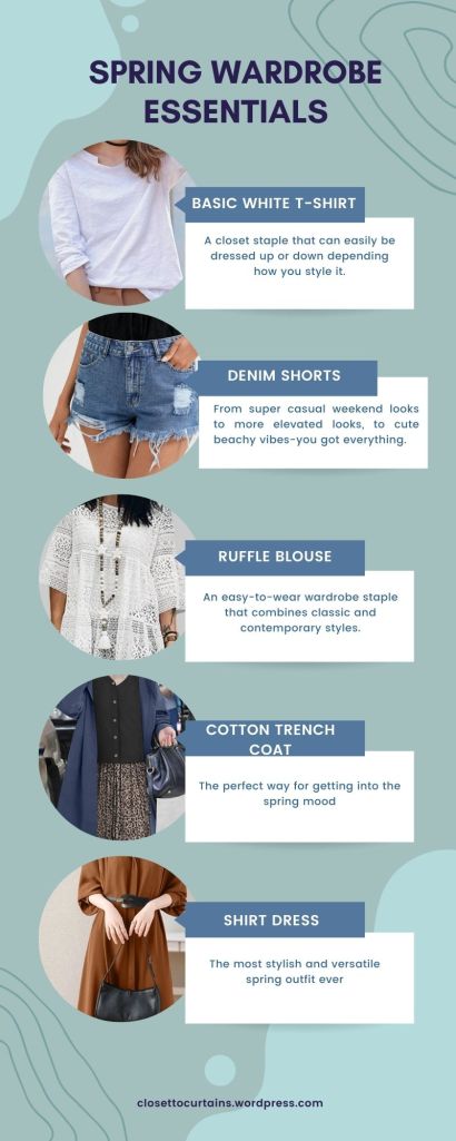 Cute and Casual Everyday Spring/Summer Outfit Ideas: According to Pinterest
